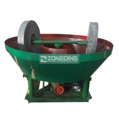 Sudan Popular Double Wheel Dressing Gold Grinding Machine, Rock Gold Grinding Mill, Wet ...