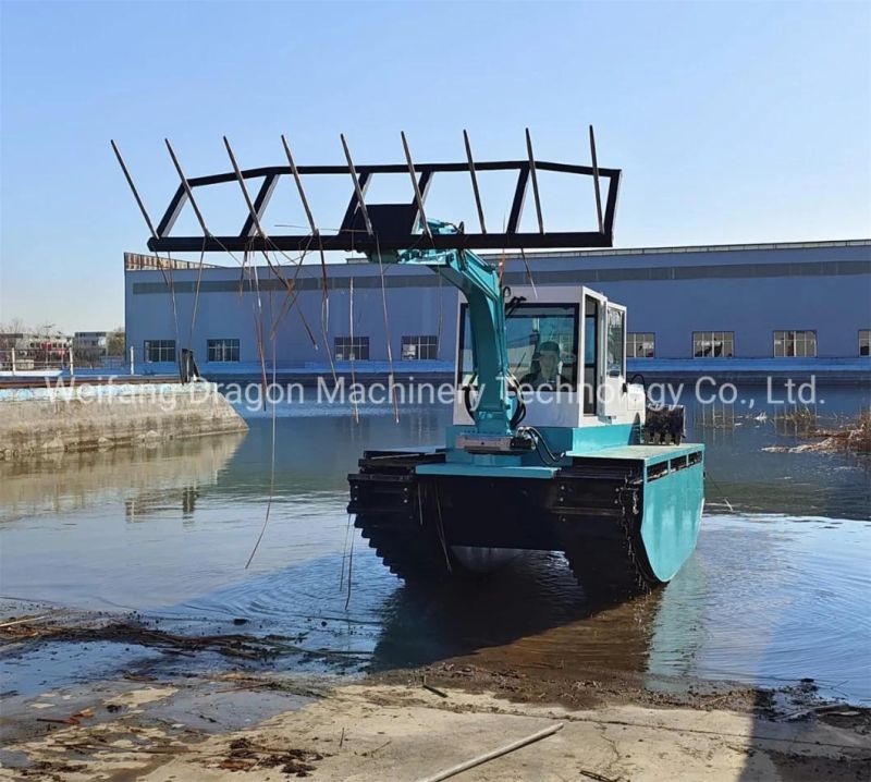 2022 Amphibious Weed Cutting Machine with Fork