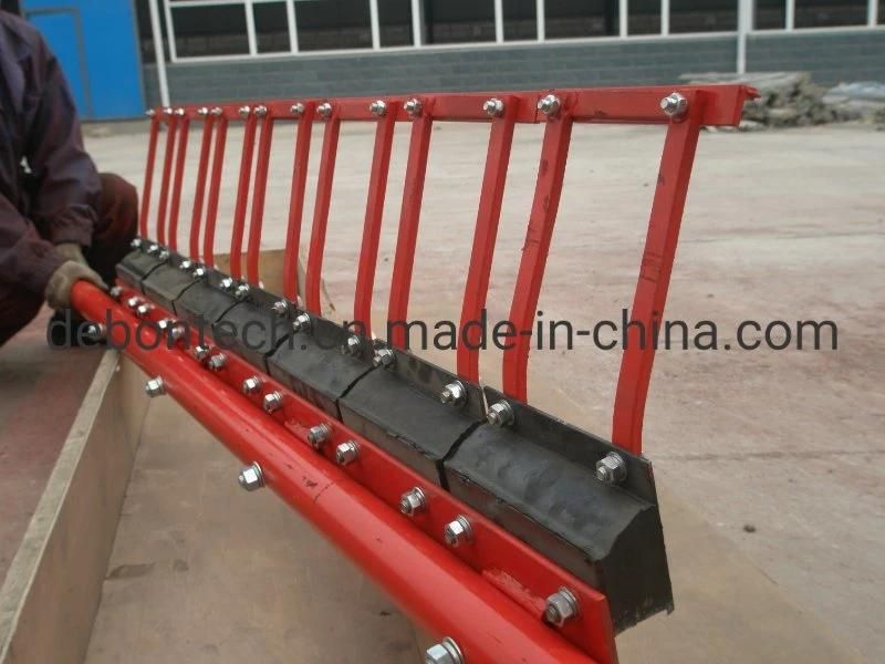 Idler Conveyor Belt Cleaner Cleanscrap Belt Cleaner H Type Scraper H Type Alloy Belt Cleaner