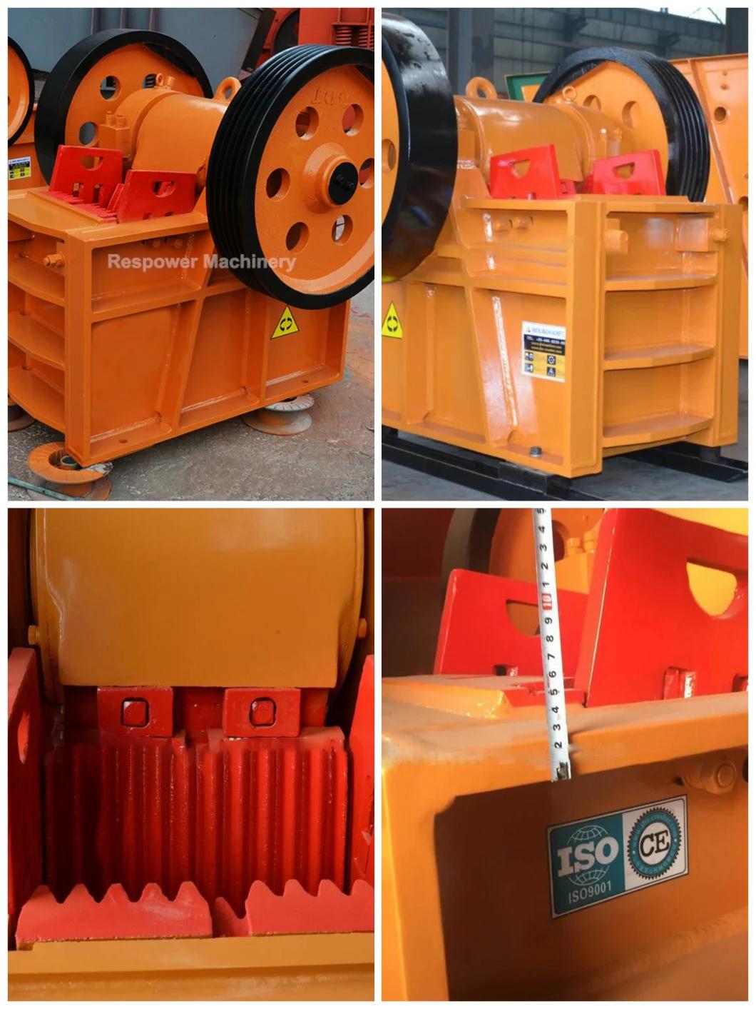 High Quality Rock Stone PE Jaw Crusher Machine