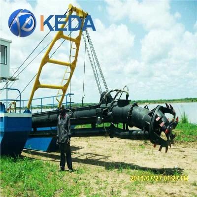 Cutter Suction Dredger with Hydraulic Dredge Pump