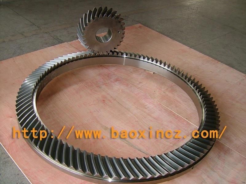 Special Cutting Large Spiral Gear (OD2000)