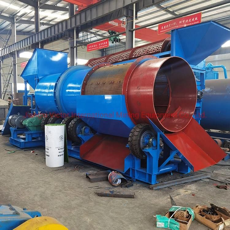 Alluvial Sticky Tin Ore Washing Plant