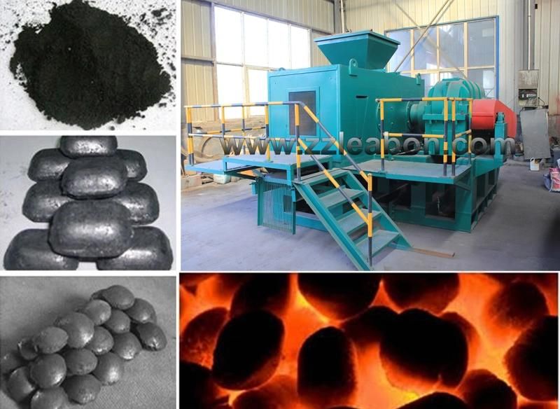 7-10t/H High Pressure Mineral Powder Coal Charcoal Ball Briquette Machine Price