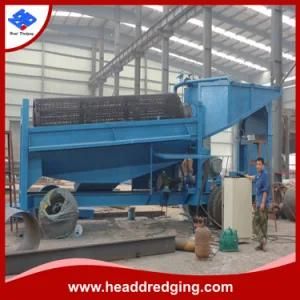 Gravity Sand Gold Washing Plant Trommel for Separating in Ghana