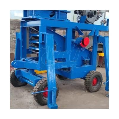 Good Price Mobile Mini Rock Stone Diesel Engine Jaw Crusher Machine with Vibrating Screen