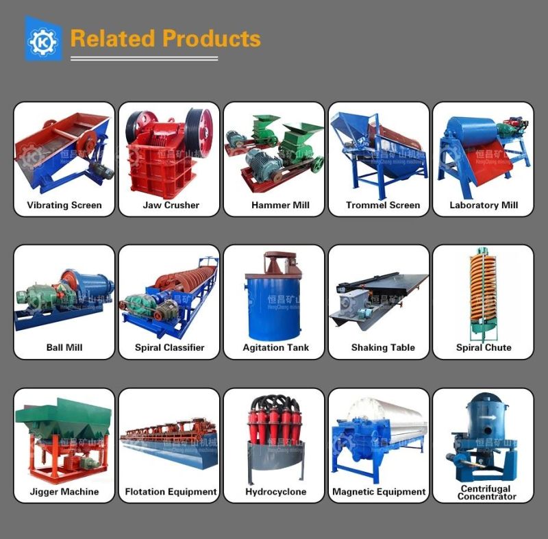 Complete Alluvial Gold Processing Plant Mineral Gravity Separation Equipment Gold Separating Machine