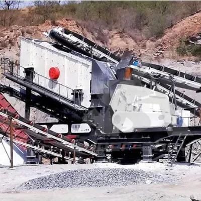 Wheel Type Mobile Stone Crusher for Aggregates Production with Good Service