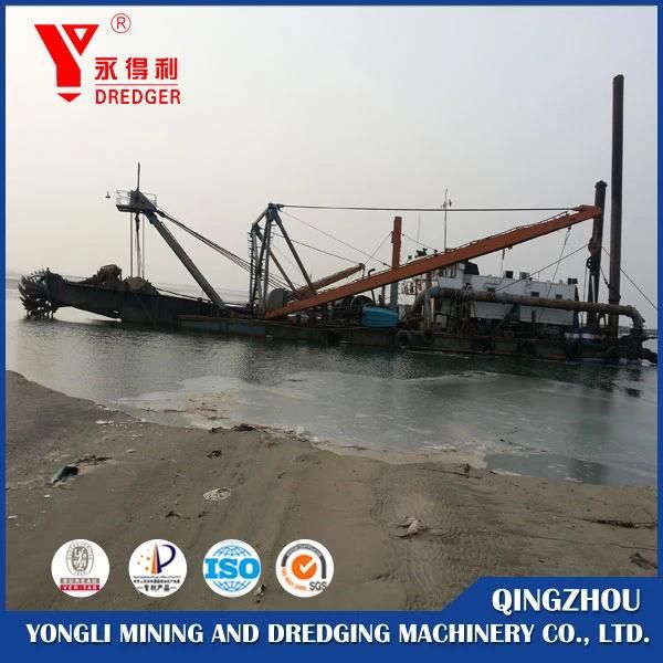8 Inch Hydraulic Cutter Suction Standardized Easy Operation Dredging Boat for Sale in Indonesia