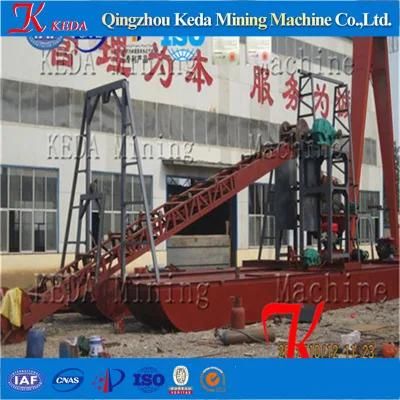 Reliable River Bucket Chain Sand Gold Mining Dredger