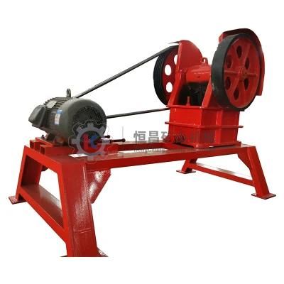 1-3tph PE150*250 Small Stone Jaw Crusher with Diesel Engine