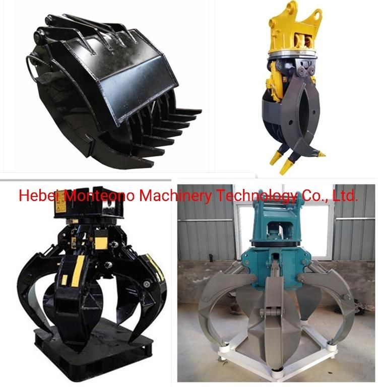 Excavator Spare Parts Excavator Ripper Excavator Grapple Hydraulic Plate Compactor