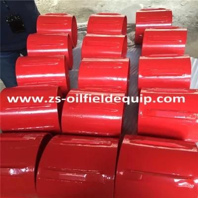 API 10d Welded Straight Vane Solid Casing Centralizer with Stop Ring