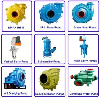 6/4DSC Replacement Open Impeller Light Abrasive Duty Slurry Pumps