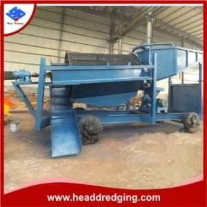 Head Dredging Alluvial Gold Processing Washing Trommel for Sale