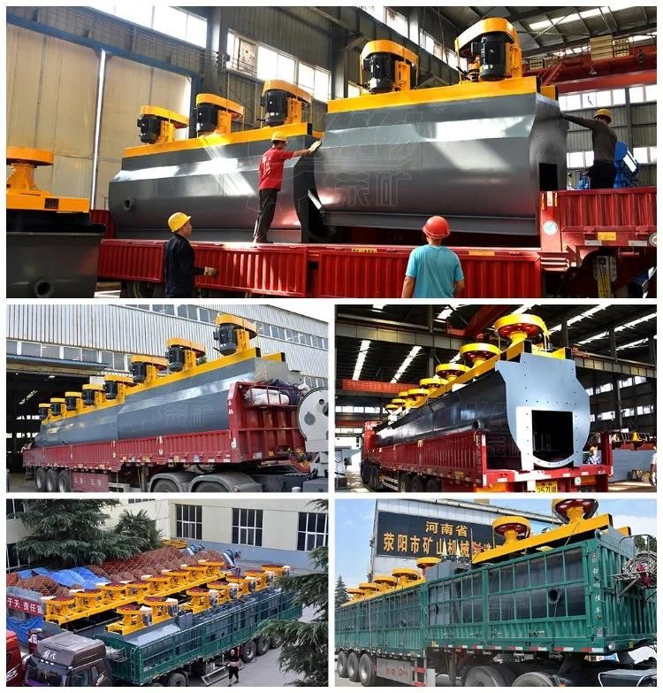Bf-1.0 Flotation Machine Is Used for Separation/Foam Flotation of Non-Metallic Ores in Concentrators