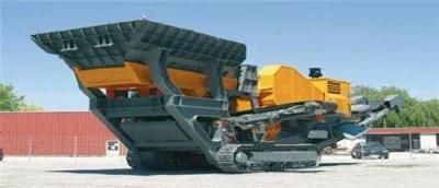 Quartz Stone Chromium Iron Ore Mobile Crushing Machinery Mobile Crusher Station Plant with ...