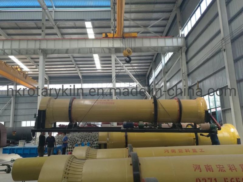 Small Capacity Coal Slime Rotary Dryer Machine with Factory Price