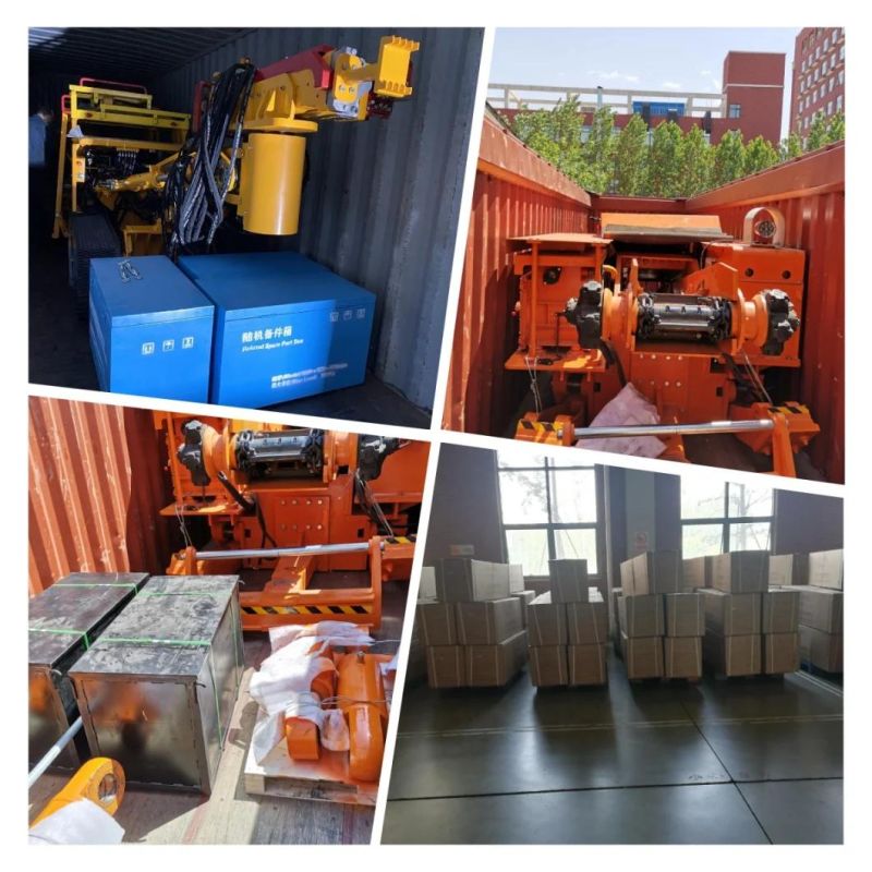 Hydraulic Loading, Mechanical Transmission Roof Bolters Test Platform