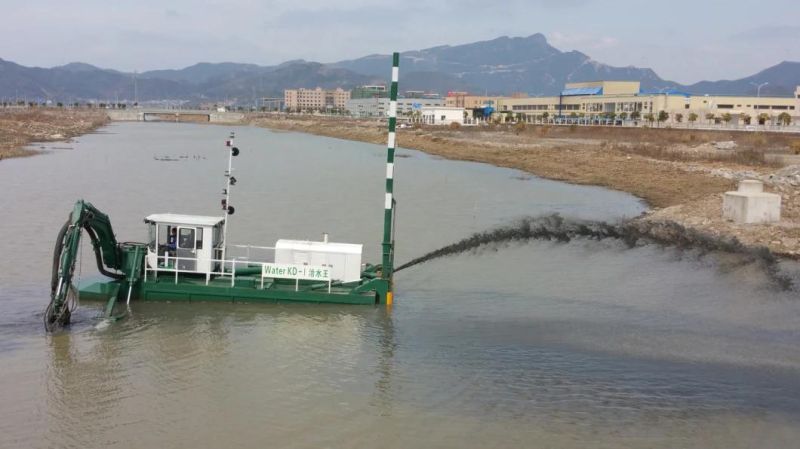 Amphibious Multipurpose Cutter Suction Dredger