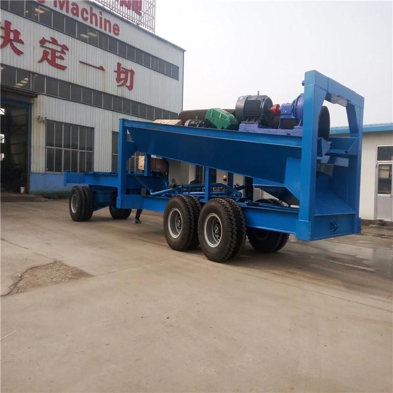 Portable Mini Trommel Screen for Gold Mineral Separation