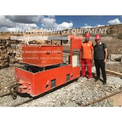 Remote Control 2.5 Ton Lithium Battery Locomotive for Metal Mine