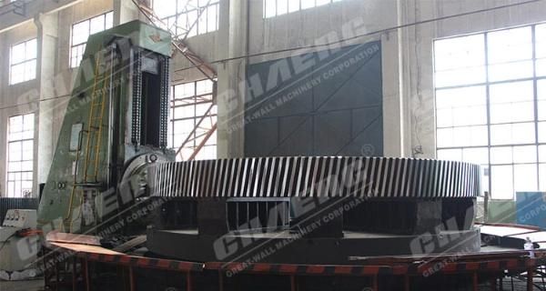 OEM Cast Steel Girth Gear in Kiln