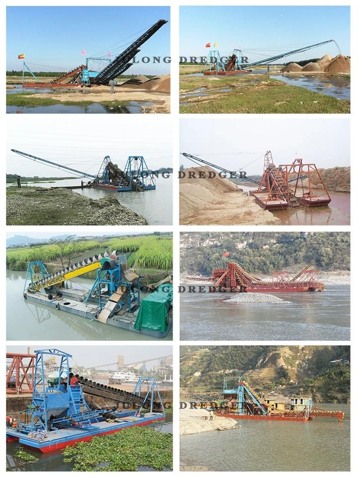 Customized River Sand Excavation Bucket Chain Dredgers