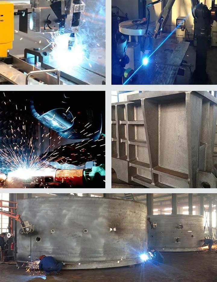 Densen Customized Super Large Cast Steel Casting Crusher Parts