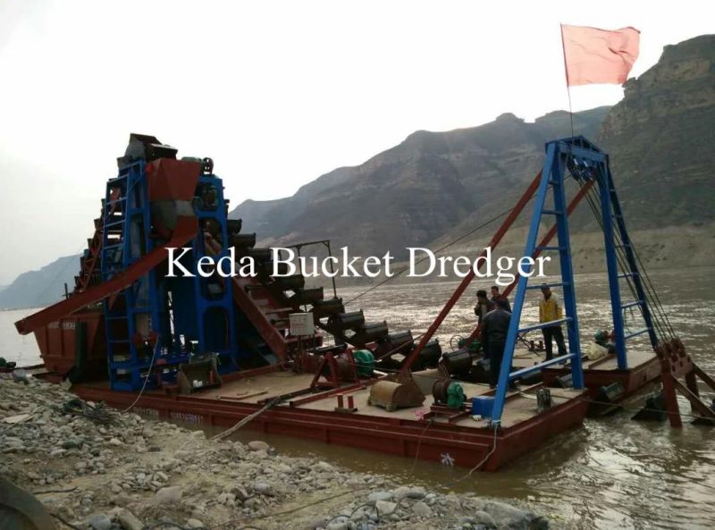 Keda Dredging Equipment Chain Bucket Dredger