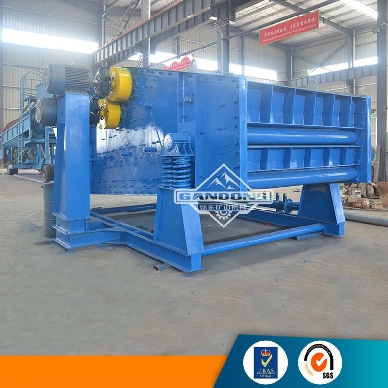 High Strengh Helix and Without Welding Linear Vibrating Screen