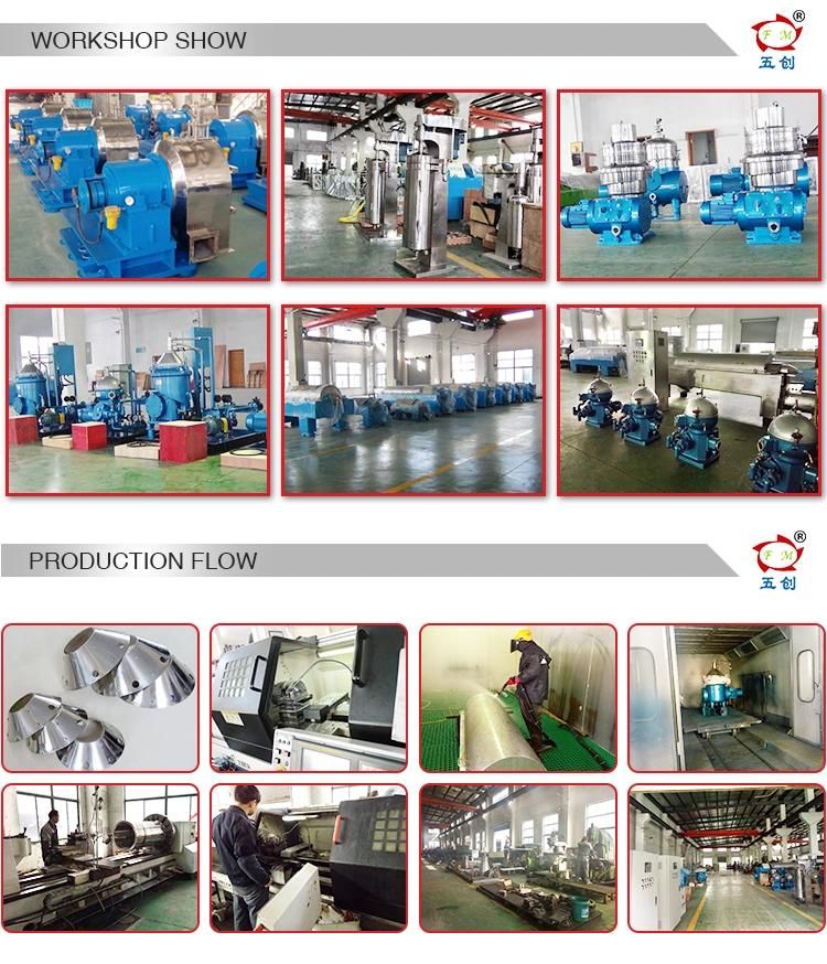 Waste Oil Water Fuel Oil Water Decanter Centrifuge