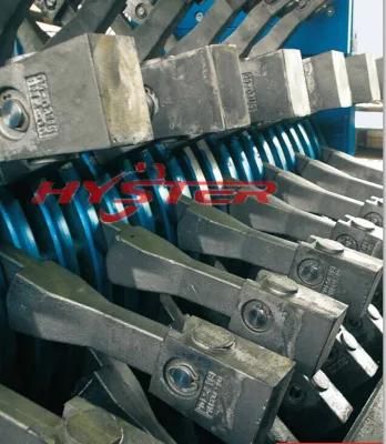 Bimetallic Shredder Hammer Tips 90X90X45mm for Sugar Mill