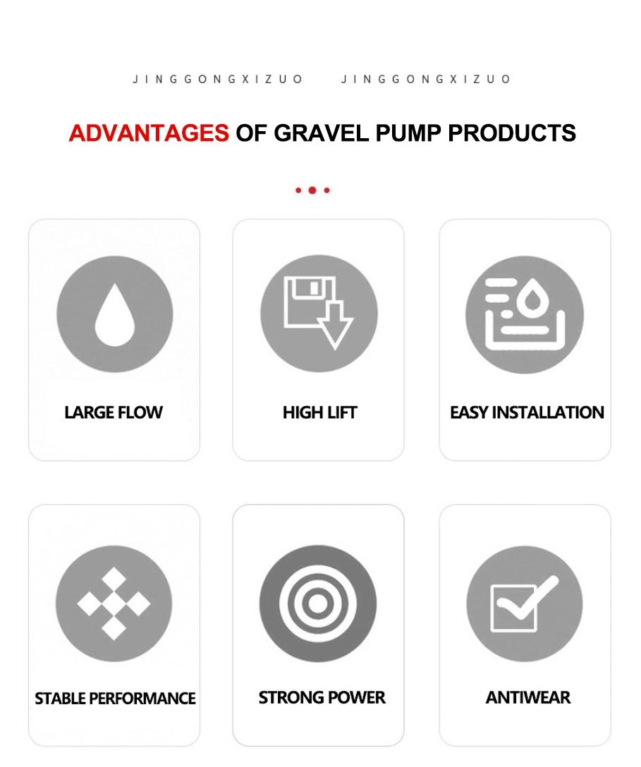 Dredging Horizontal 18 Inch Sand Gravel Pump Centrifugal Gravel and Cement Pump