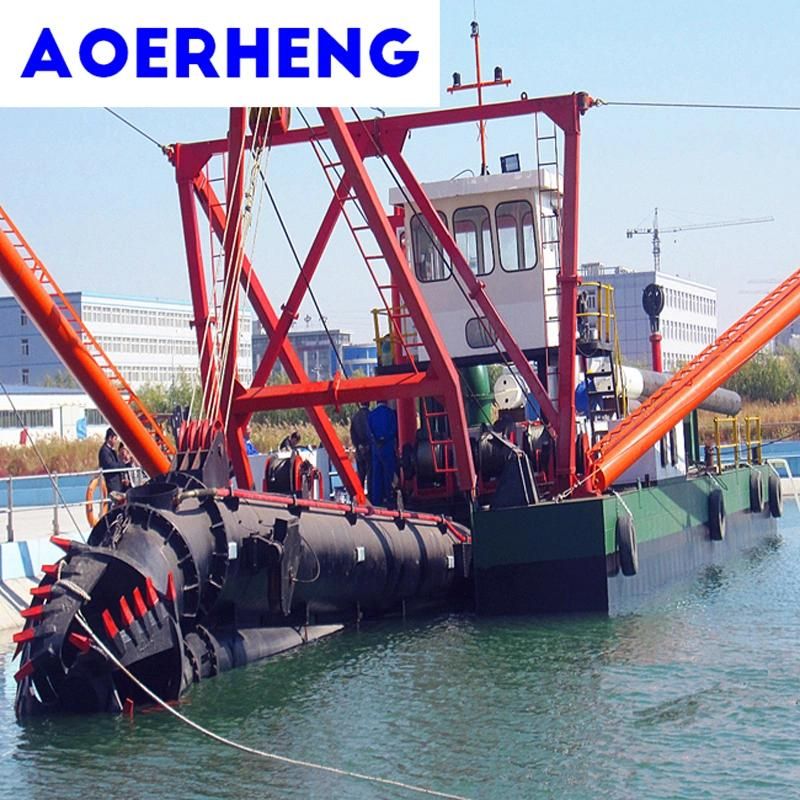 High Efficiency Diesel Engine Cutter Suction Dredging River Sand Ship