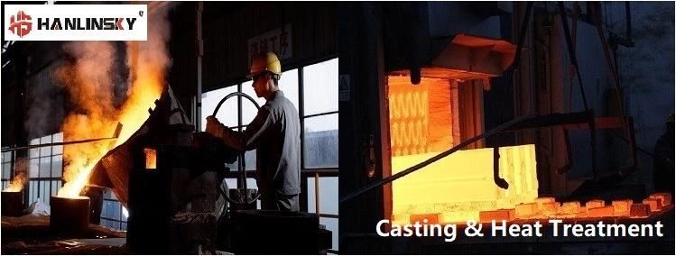 Chinese Manufacturer White Cast Iron (Chromium) Impact Crusher Wear Parts (Blow Bar)