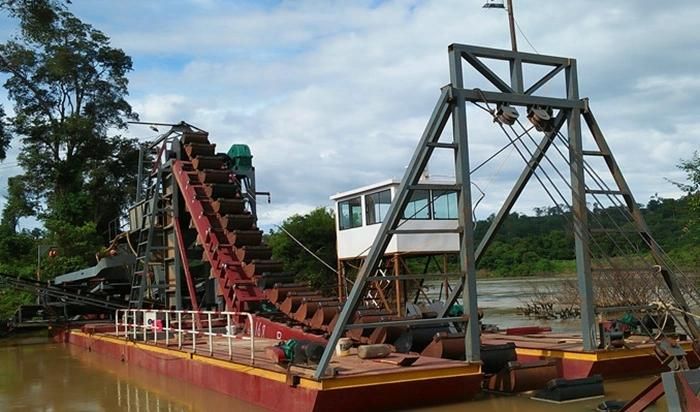 Keda Dredging Equipment Chain Bucket Dredger