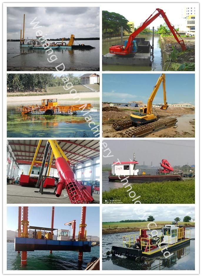 20/18 Inch Large Capacity Dragon High Quality Manufacturer Cutter Suction Dredger Sand Dredger Mud Dredger Suction Dredger Dredging Machine