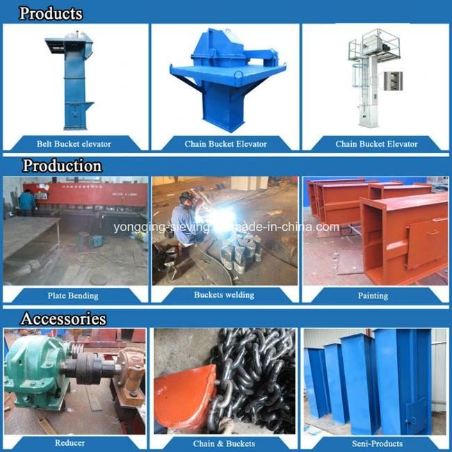 Factory Dierct Price Small Belt Bucket Elevator for Packing Machine