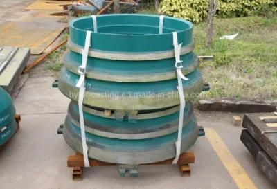 High Manganese Steel Bowl Liner Mantle Liner Gp200 Cone Crusher