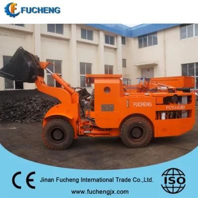 0.8yd3/0.6m3 underground mining loader/scooptram with diesel engine