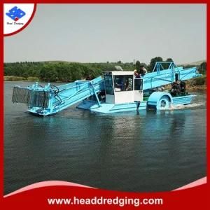 Low Price Aquatic Weed Harvester/ River Plant Cutting Machinery