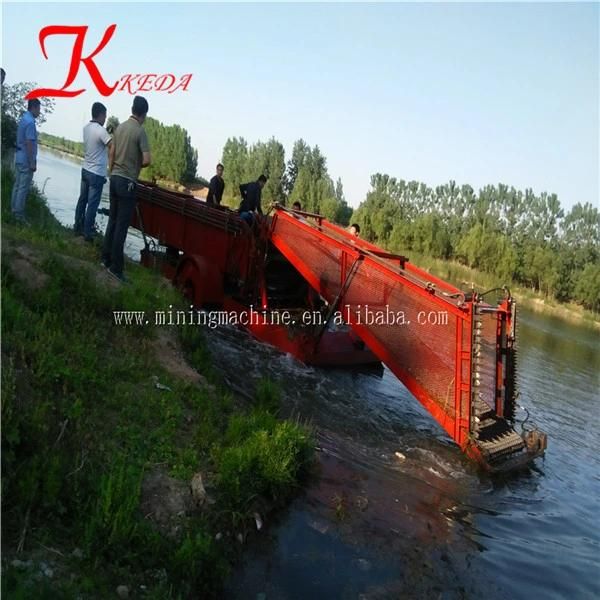 Lowest Price Aquatic Weed Harvester/ Aquatic Plants Harvesting Machinery