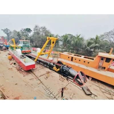 Efficient Operation 18 Inch Hydraulic 3500m3/Hour Cutter Suction Dredging Boat in ...