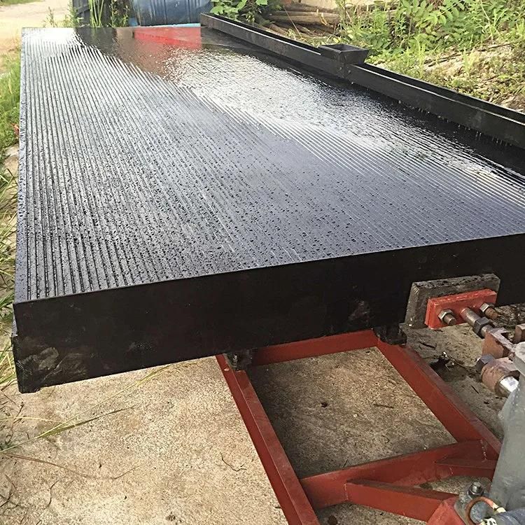 Mining Gold Concentration Wet Type Shaking Table for Sale