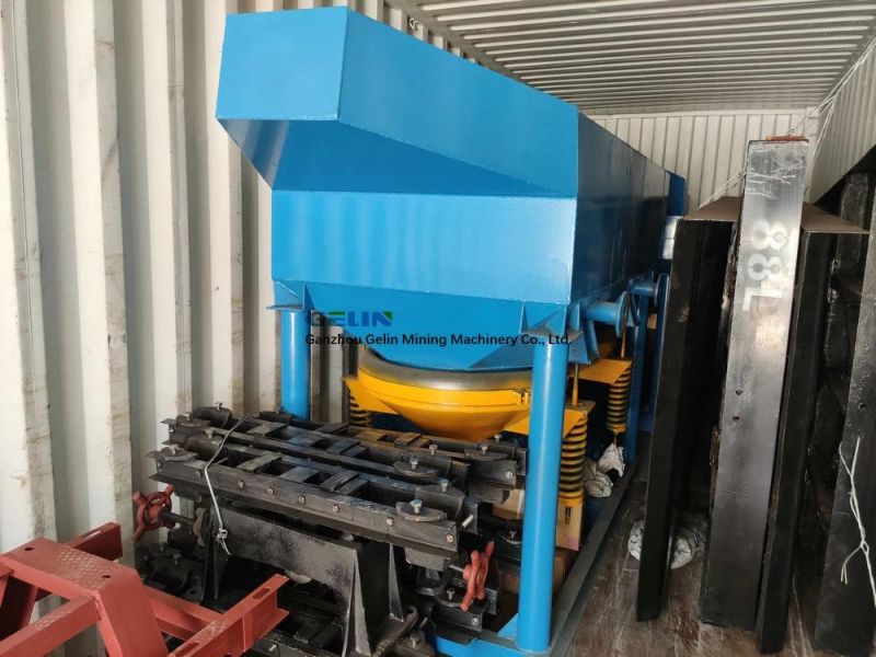 Alluvial Black Sand Heavy Mineral Gold Processing Gravity Machine