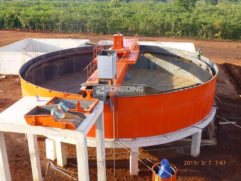 Mineral Ore Thickener Tank Peripheral Transmission Slurry Gravity Thickener