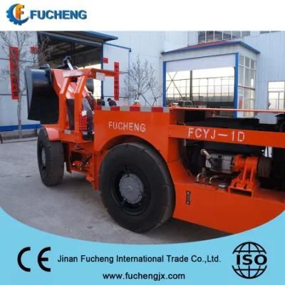 1 m3 wheel underground Loader with Deutz Engine for Mining with best price