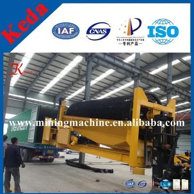 100t/H Alluvial Rotary Gold Mining Separator