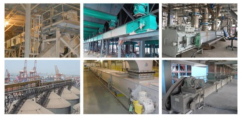 Industrial Conveyor Belt System Material Handling Equipment Drag Chain Conveyor